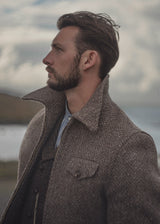 Riverton Wool Field Jacket - Grey Herringbone