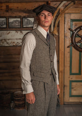The Bailey Harris Tweed Suit - Old Oak Herringbone