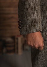 Bailey Harris Tweed Jacket - Old Oak Herringbone