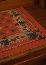 ‘Dead Lotus’ 100% Cotton Selvedge Bandana - #1