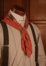 ‘Dead Lotus’ 100% Cotton Selvedge Bandana - #1