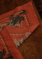 ‘Dead Lotus’ 100% Cotton Selvedge Bandana - #1