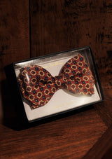 Silk Pre-Tie Bow Tie - Red Floral