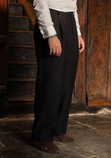 The Hawthorne Suit - Farriers Black Linen