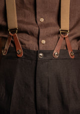 The Hawthorne Suit - Farriers Black Linen