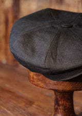 Stanton Baker Boy - (Wide-Width) Black Linen