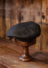 Stanton Baker Boy - (Wide-Width) Black Linen