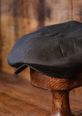 Stanton Baker Boy - (Wide-Width) Black Linen