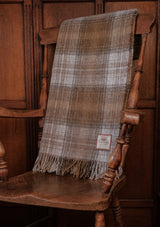Super-soft Merino Wool Throw - Harvest Weave