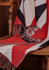 Super-soft Merino Wool Throw - Union Jack