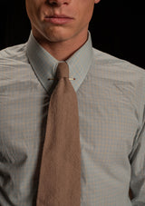 Spearpoint Japanese Cotton Shirt - Sky Check