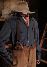 Connell Super-soft Cotton Board Shirt - Storm Blue