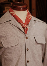 Connell Super-soft Cotton Board Shirt - Flannel Grey