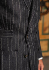 The Broadway Suit - Atlantic Chalk Stripe