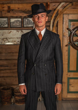 The Broadway Suit - Atlantic Chalk Stripe