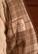Brower Harris Tweed Overshirt - Cream Tartan