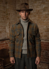 Brower Over Shirt - Harris Tweed