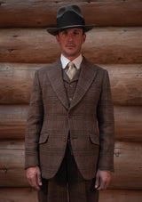 Brockman Harris Tweed Jacket - Autumn Leaf Check