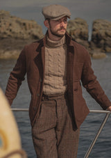 Chore Pure Wool Jacket - Hickory Brown