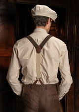 Semi Spearpoint Japanese Cotton Shirt - Saddlebrook Stripe