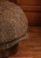 Ridgmount Baker Boy - (Narrow-Width) Burnt Almond Donegal Tweed