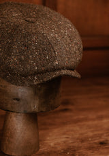 Ridgmount Baker Boy - (Narrow-Width) Burnt Almond Donegal Tweed