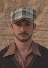 Geary Flat Cap - Harvest Block Weave