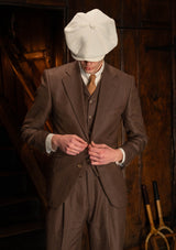 Coleman Jacket - Tobacco Herringbone