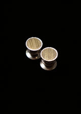 Original 1920's Fine Stripe Snap Cufflinks
