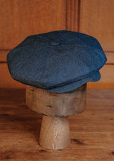 Fulton Baker Boy - (Mid-Width) Yard Blue Denim