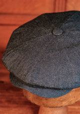 Fulton Baker Boy - (Mid-Width) Yard Blue Denim