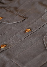 Lightweight Denim Western Shirt - Pale Blue