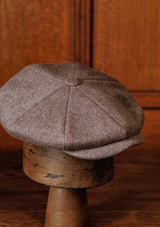 Dodge Baker Boy - (Wide-Width) Taupe Loden