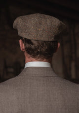 Emile Merino Wool Jacket - Dark Brown Prince of Wales