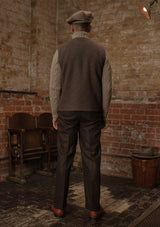 Pure Wool Waistcoat - Hazel
