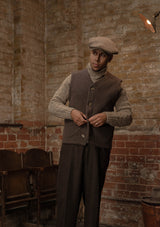 Pure Wool Waistcoat - Hazel