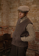 Pure Wool Waistcoat - Hazel