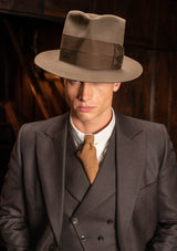 Emile Merino Wool Jacket - Tailor's Walnut Pinstripe