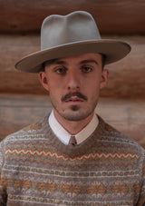 Stonybreck Lambswool Fair Isle Sweater - Burnt Oranges