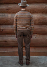 Stonybreck Lambswool Fair Isle Sweater - Burnt Oranges