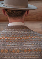 Stonybreck Lambswool Fair Isle Sweater - Burnt Oranges