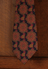 Classic Silk Tie - Foxcombe Medallion