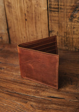 Saddle Leather Wallet - Tan