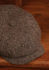 Morwell Baker Boy - (Mid-Width) Grey Donegal Tweed
