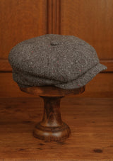 Morwell Baker Boy - (Mid-Width) Grey Donegal Tweed