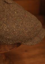 Morwell Baker Boy - (Mid-Width) Russet Donegal Tweed