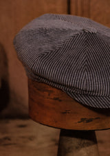 Fulton Baker Boy - (Mid-Width) Chunky Washed Denim Corduroy