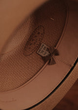Gambler Genuine Panama Hat - Mocha