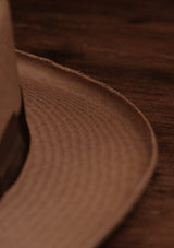 Gambler Genuine Panama Hat - Mocha