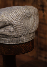 Geary Flat Cap - Teal Prince of Wales